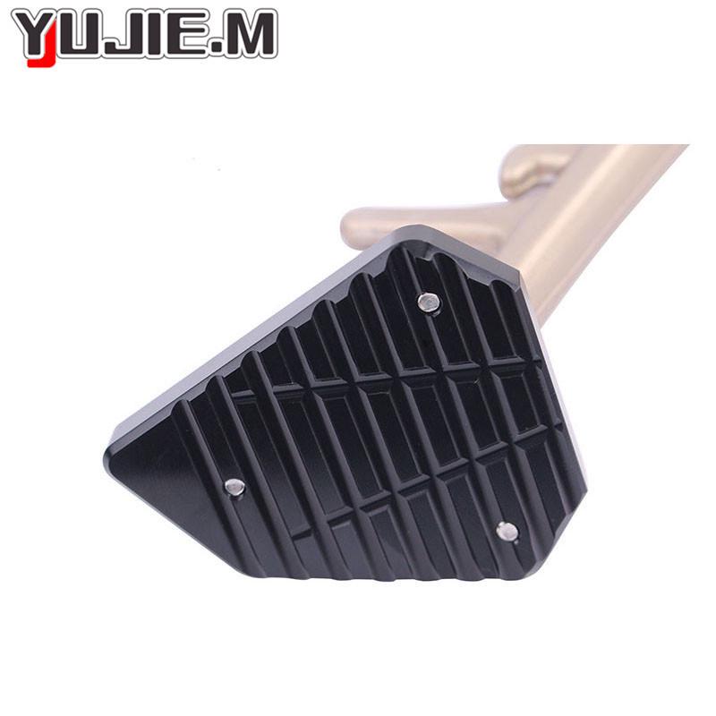 ZONTES 310R/T/X Side Stand Pad: Modified Base and Foot Pad