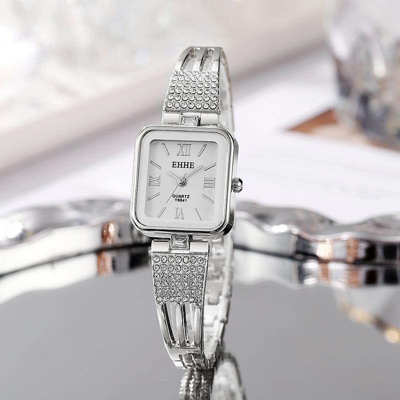 High Quaility Fashion Golden Steel Strap Women Watches Female Casual Simple Bracelet Wristwatch Relogio Feminino Clock