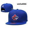 MLB Baseball Cap Flat Brim Adjustable Snapback Street Style Embroidered Men Women