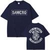 Sons of Anarchy SAMCRO Print T-shirt UnisexTrend Hip Hop Rock Oversized Short Sleeve Tee Summer Cotton T Shirts Clothes Tops