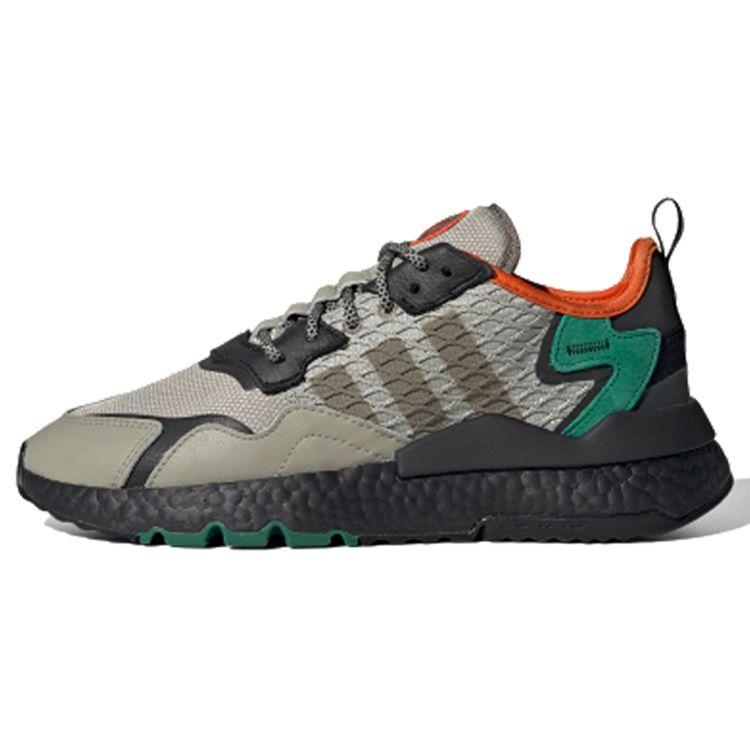 

Кроссовки унисекс adidas Nite Jogger Sesame Tan Core-Black Bold-Green EE5569