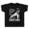 NARCOS AGENT PENA DEA DO BAD THINGS TO CATCH BAD PEOPLE KIDS CHILDS T-shirt