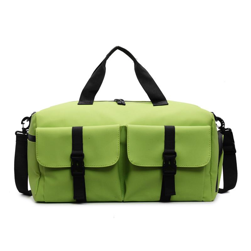 Casual Luggage Bag, Large-capacity Business Commuting Hand-held Travel Bag, Dry and Wet Separation, Simple Fitness Bag