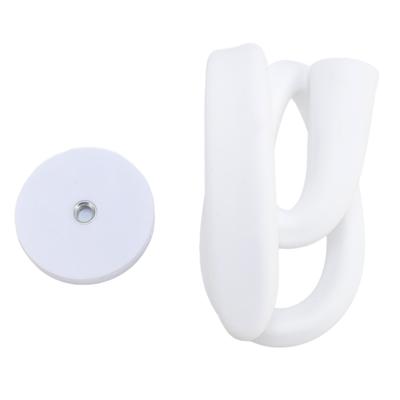 Front Load Washer Door Prop Magnetic Flexible Washing Machine Door Holder for Keeping Open and Proper Ventilation White