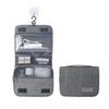 Premium Cationic Waterproof Toiletry Bag: Ideal for Business Trips, Featuring Dry/Wet Separation and Convenient Travel Hook.