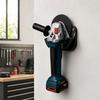 Strong Hold Wall Mount Rack Screw Mount Grinder Wall Mount  Garage Organization