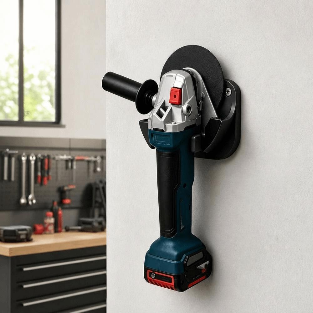 Strong Hold Wall Mount Rack Screw Mount Grinder Wall Mount  Garage Organization