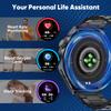Smart Watch 400mAh Battery Waterproof For Men Bluetooth Call Message Reminder Health Monitor 100+ Sports Modes Smartwatch