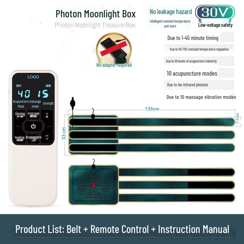 

Mussels Smart Heating Abdominal Massage Belt