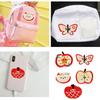 Fruit Embroidered Iron On Fabric Patches Adhesive Embroidery Appliques for Jackets Bag Hat Clothing Embellishments
