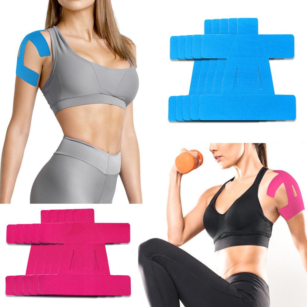 Elastic Kinesiology Tape Precut Shoulders Sports Muscle Tape Bandage Muscle Injury  Athletic Tape for Pain Support