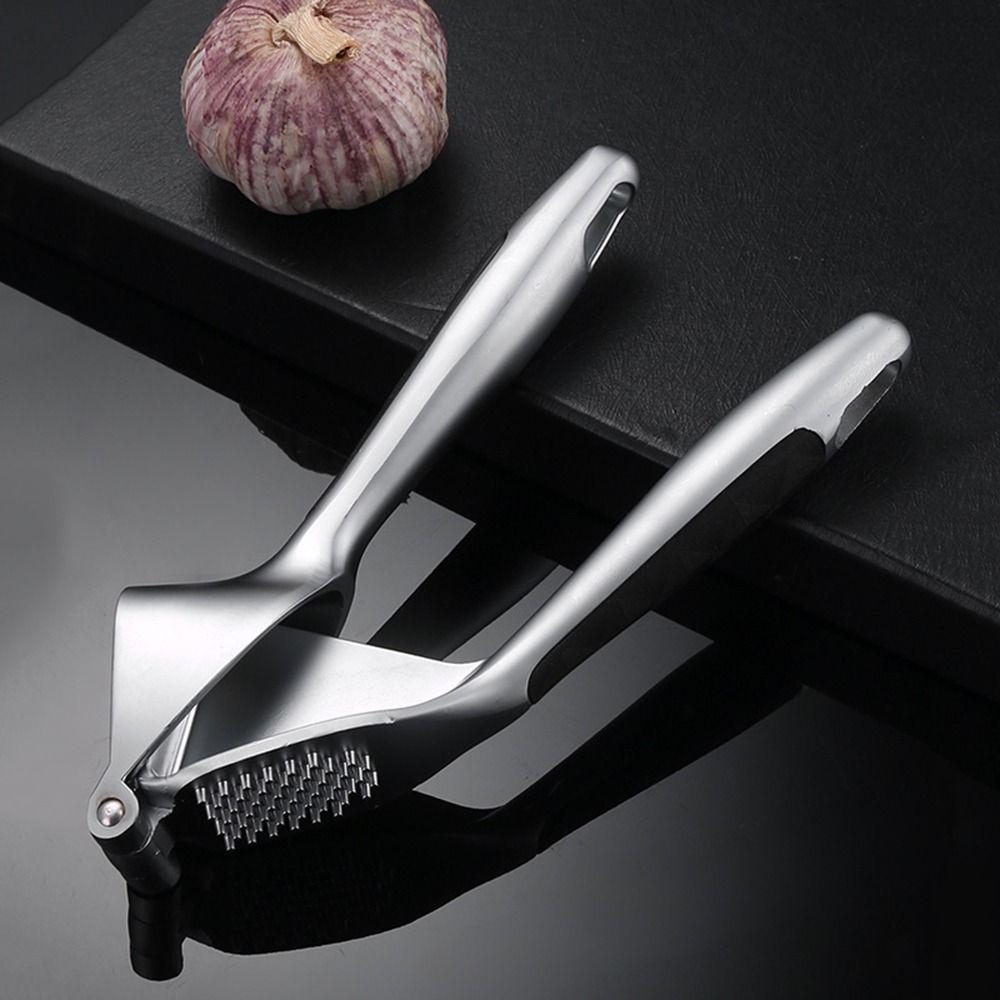 Easy To Squeezable Garlic Chopper Zinc Zinc Zinc Alloy Ginger Crusher Garlic Mincer  Restaurant Use