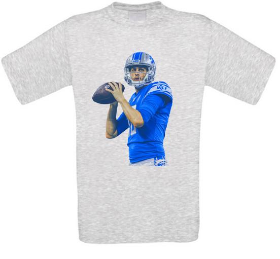 Jared Goff Detroit American Football Cult Series T-Shirt All Sizes M