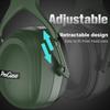 ProCase Adult Noise Cancelling Earmuffs with Adjustable Hearing Protection Noise Reduction 30dB NRR Green Headband, Headphones, Rate -
