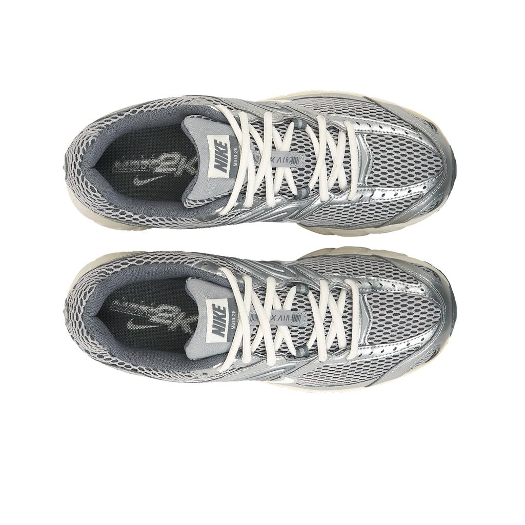 Nike Air Max Moto 2K Bequeme Vielseitige Laufschuhe Herren Sneaker Hellgrau IQ7592-077