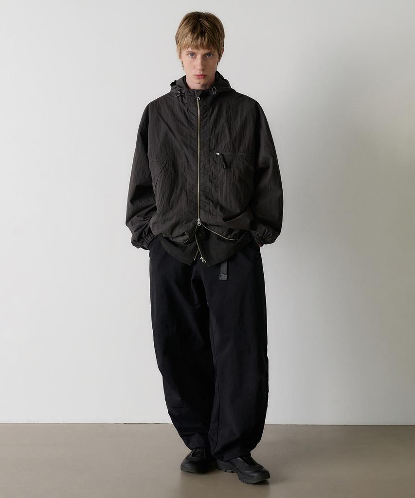 Knouun Hooded Jacket (Charcoal)