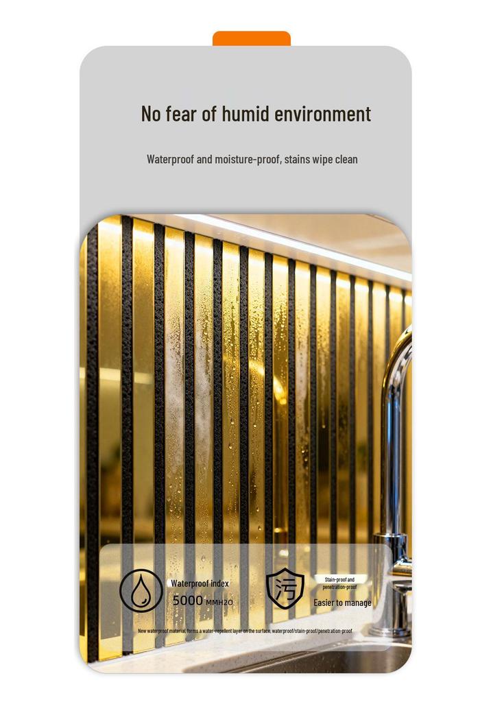 Waterproof Self-Adhesive TV Wall Panel for Living Room Renovation