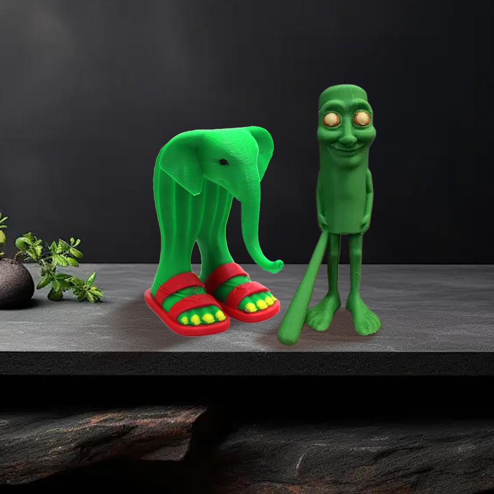 Italienischer Brainrot Tung Sahur Figur Spielzeug Tralalero Tralala Figuren Bombardino Krokodil Schimpanzini Bananini Modell Deko Puppe Geschenk