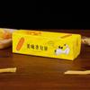 100PCS Paperboard Hot Dog Packaging Box Boat Shape Sausage Snack Boat Box  Catering Use