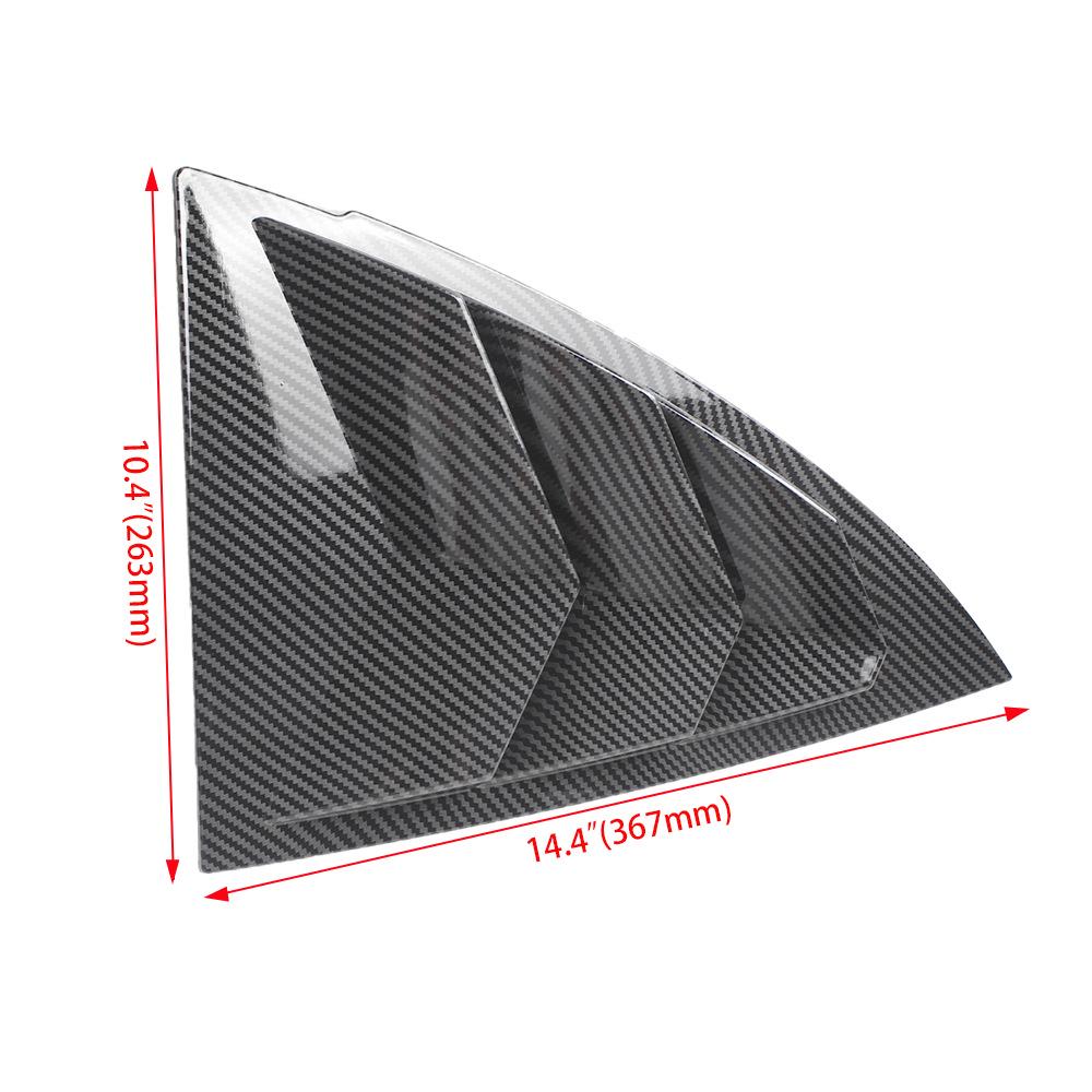 Tesla Model Y Rear Window Sunshade Louver Sticker