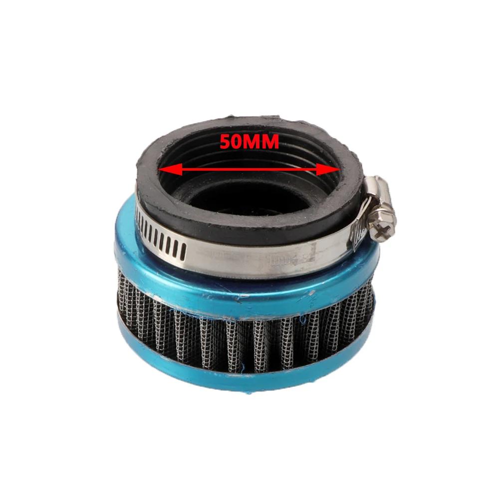 28-60mm Motorcycle Air Filter for High Flow Sports Air Intake ATV Pit Dirt Bike Motorcycle Accessories for Honda Kawasaki Yamaha