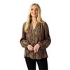 Biba Womens/Ladies Leopard Print Button Through Blouse