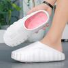 TUINANLE Damen Mode Sandalen Paar Geschlossene Zehen Dicke Plateau Sommer Rutschfest Weich EVA Unisex Innen Badezimmer Hausschuhe Flip Flops