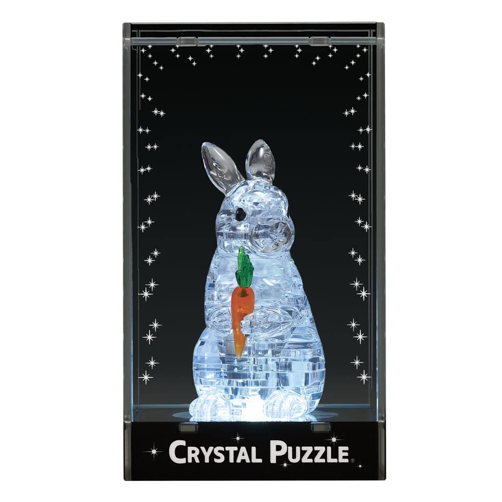 Crystal puzzle display case