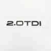 ABS 3D Letters 2.0TDI 2.5TDI 3.0TDI 35TDI 40TDI 45TDI 50TDI Emblem for Audi A1 A3 A4 A5 A6 A7 A8 Q2 Q3 Q5 Q7 Car Trunk Sticker