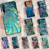 Abalone Sea Shell Texture Case For Oppo A40 A60 A80 A18 A38 A58 A78 A98 A16 A76 A96 A15 A17 A77 A74 A94 A54 A57S Cover