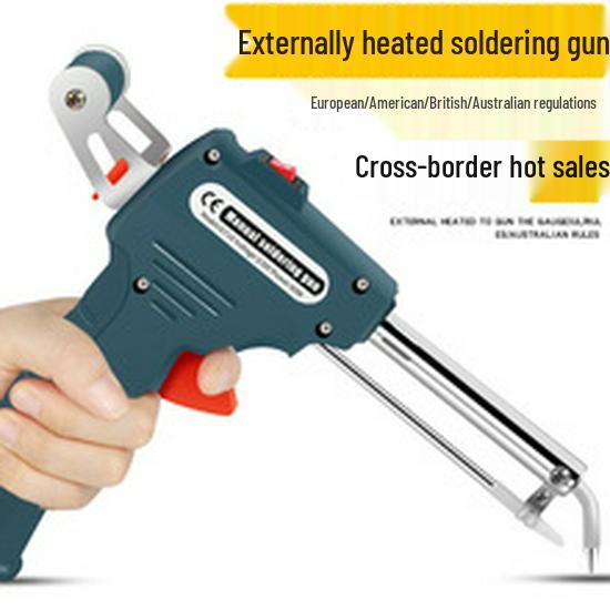 Cordless 60W Electric Soldering Iron Gun with Auto Tin Feed