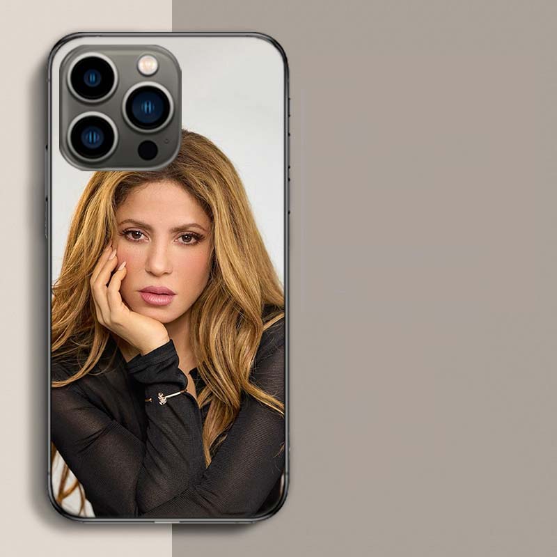 S-Shakira Singer Phone Case For Iphone 17 Air 15 Pro 14 Plus 16 Pro Max 12 13 Mini 11 16E X XS Cover Cute Fundas