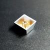 Metal Keycaps Cherry Profile for Mechanical Keyboard Switches Keycaps Black Silver Gold