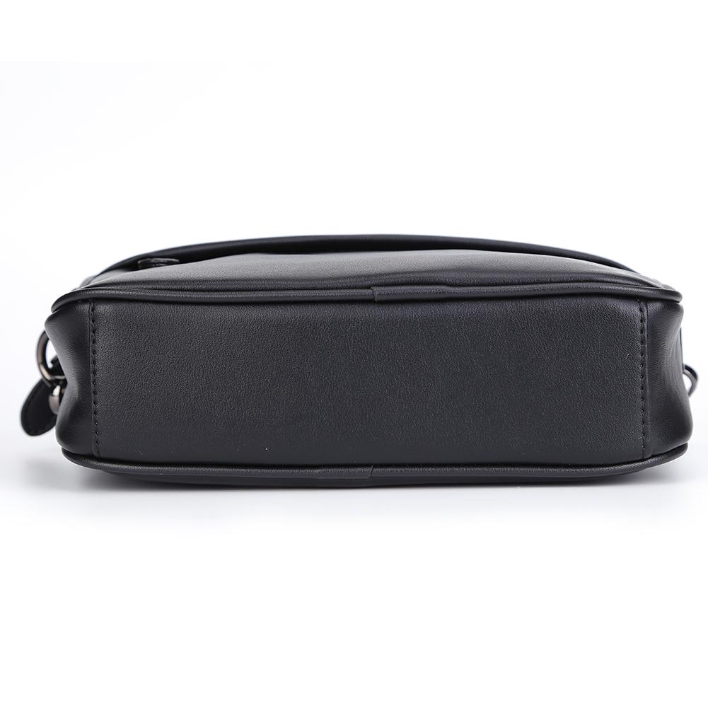 Casual Business Crossbody Satchel Classic Pattern Shoulder Messenger Bag Wide Strap Small Square for Travel Work Male Sling Bags