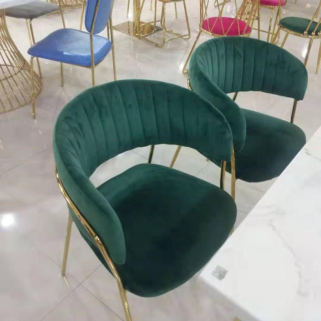 Nordic Light Luxury Modern Dining & Makeup Chair - Balcony, Milk Tea Shop, Nail Art, Simple Backrest Chair