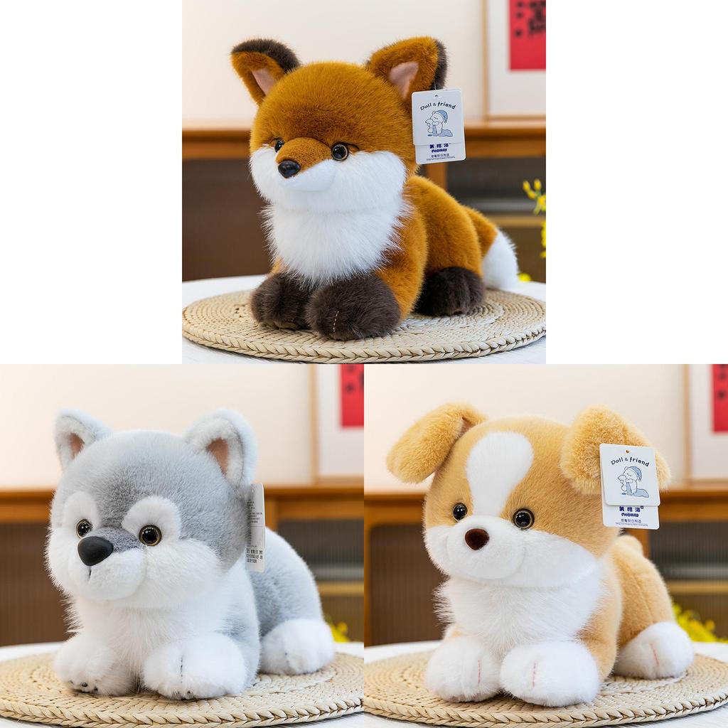 Plush Dog And Panda Stuffed Animals For Kids Soft Toy Gift For Children