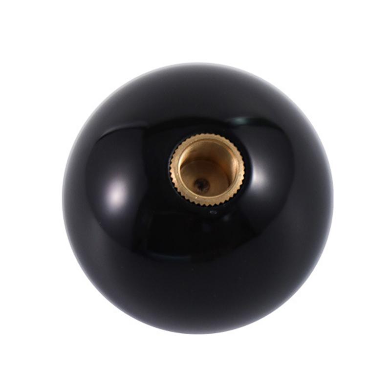 Universal Black Yellow Moon Eyes Racing Stick Shifter Lever Car Gear Knob Manual Automatic Acrylic Auto Shift For Car Styling