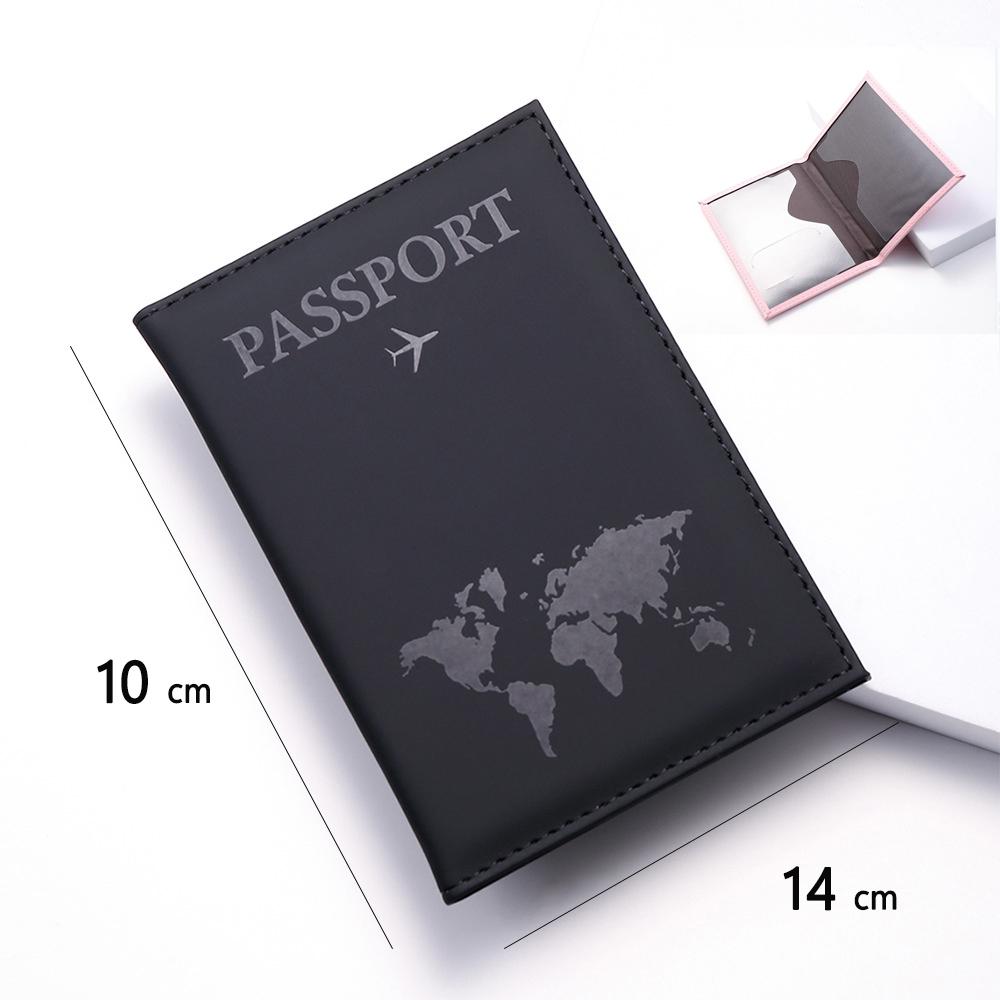 RFID ANTI Blocking Cienkie Etui na Paszport Portfel Podróżny dla Mężczyzn Kobiet Wielofunkcyjny Uchwyt na Dowód Osobisty Kartę Bankową Akcesoria