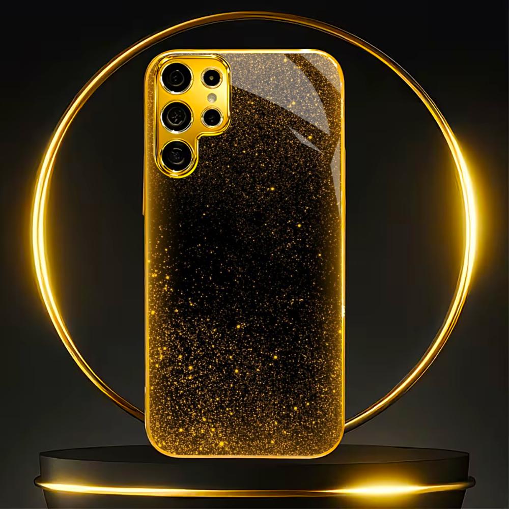 

Gold faddish cellphone new Bestseller model PhoneCase Glass PhoneCase for Samsung Galaxy S26 S25 S24 S23 S22 FE,Ultra,Plus GalaxyS25