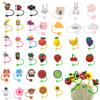 1PC Creative Reusable Silicone Straw Plug Splash Proof Drinking Dust Cap Dust-proof Straw Tips Cover Cup Accessory Kitchen Tool