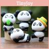 Dancing Panda Baby Desk Car Ornament Pvc Collectible Toy For Kids