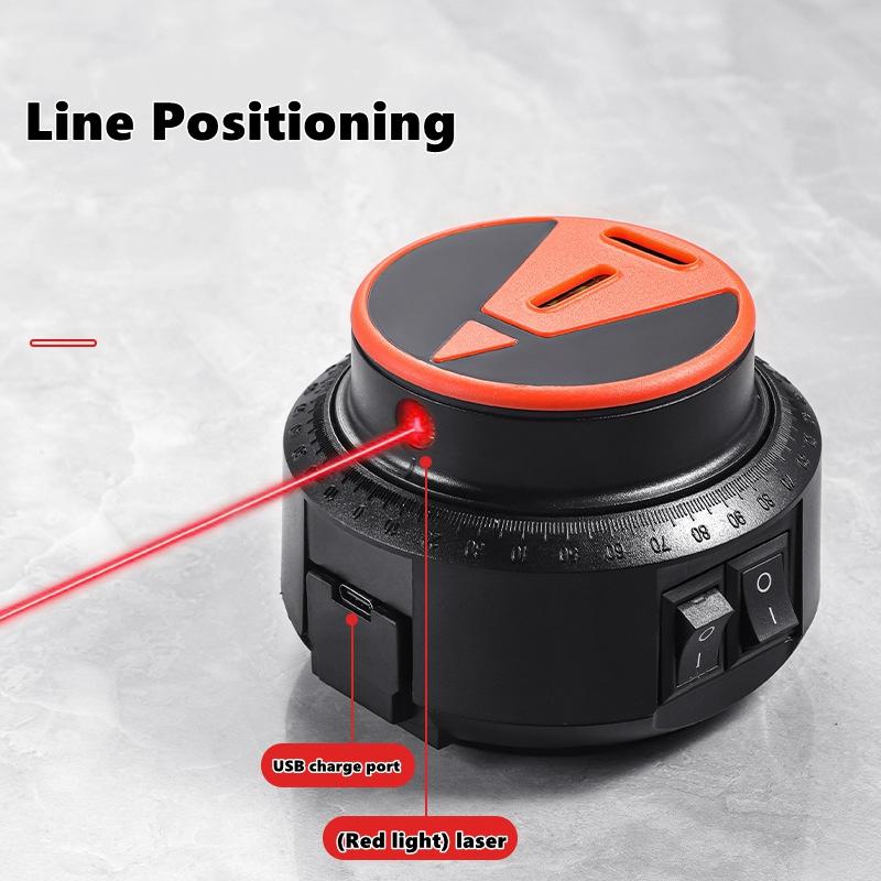 2 in 1 Drill Dust Collector & Laser Level 360° Rotatable Drilling Dust Collector Electric Self-mounting Vacuum Sucker Drilling