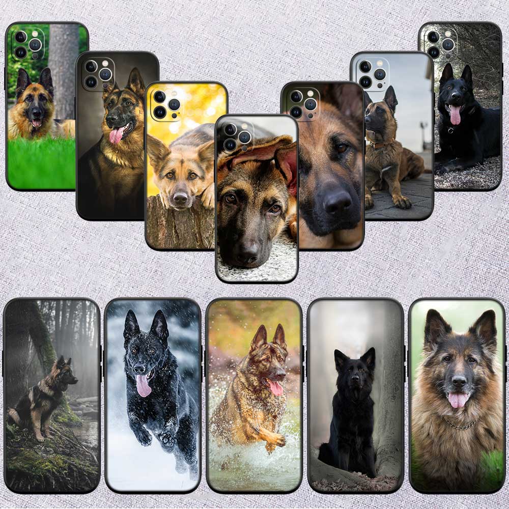 NH30 German Shepherd Dog New High-End Shell Phone Case for OPPO A3 Pro A72 A74 A76 A77 A77S A78 A79 A94 A95 A18 A40M A58