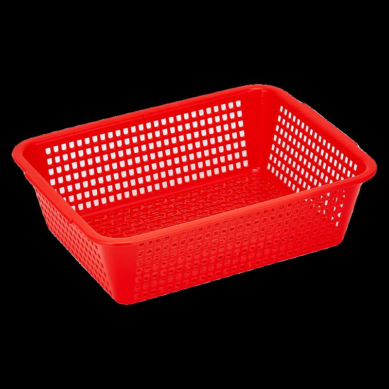 Molona Kommerzieller Rechteckiger Kunststoff Wasch- und Aufbewahrungskorb