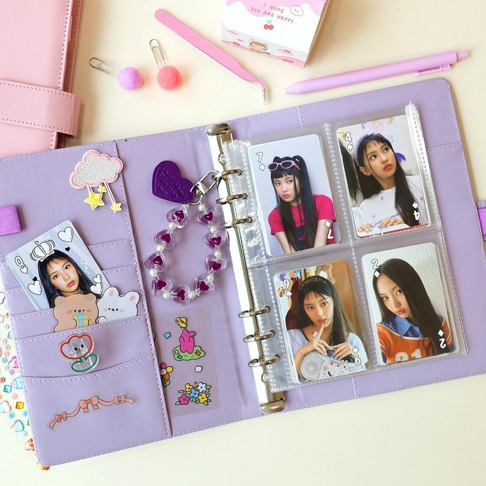 Bom Bom Macaron 6-Round Pokabinder A5 Diary Album with Inner Pages