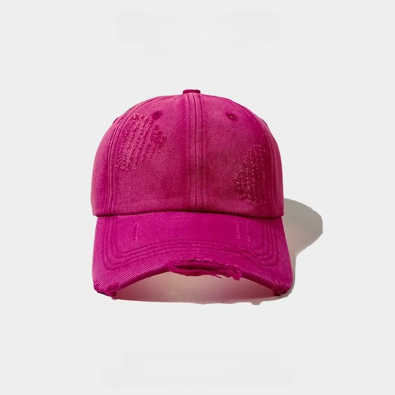 Baseball Cap Men Women Vintage Washed Cotton Wide Brim Sun Hat For Streetwear