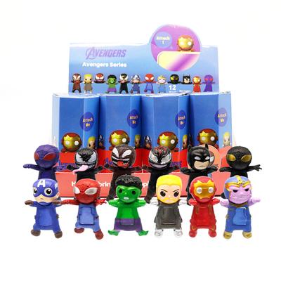 Spiderman Anime Figure Sonny Angel Avengers Computer Screen Decoration Cute Anime Doll Surprise Box Kids Toy Christmas Gift