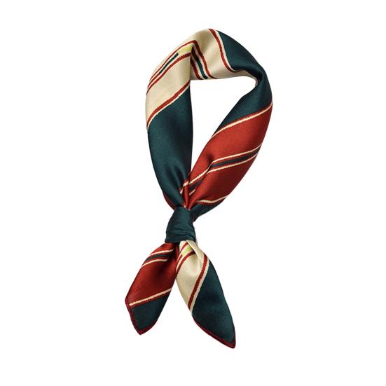 Scarf Stylish Elegant Stripe Pattern Fashion Neckerchief for Wedding