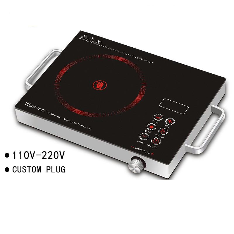 Household Multifunctional Electric Ceramic Cooker High Power Electric Stove Portable Kitchen Cooking Tool