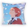 Stark Anime Frieren Pillow Case Sofa Living Room for Bedroom car Headboard Backrest Cushion Square Cushion Nap Time